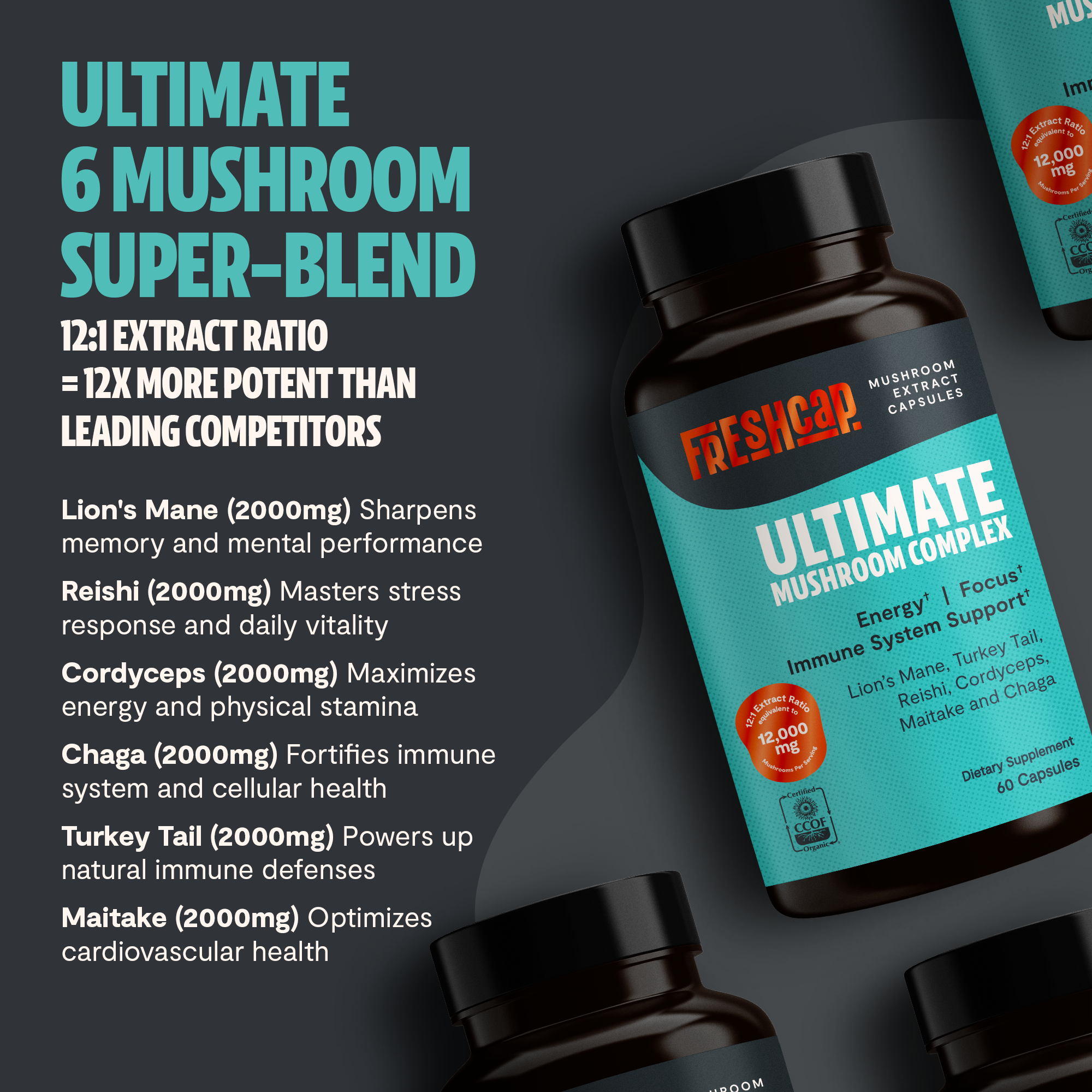 Ultimate Mushroom Complex Capsules