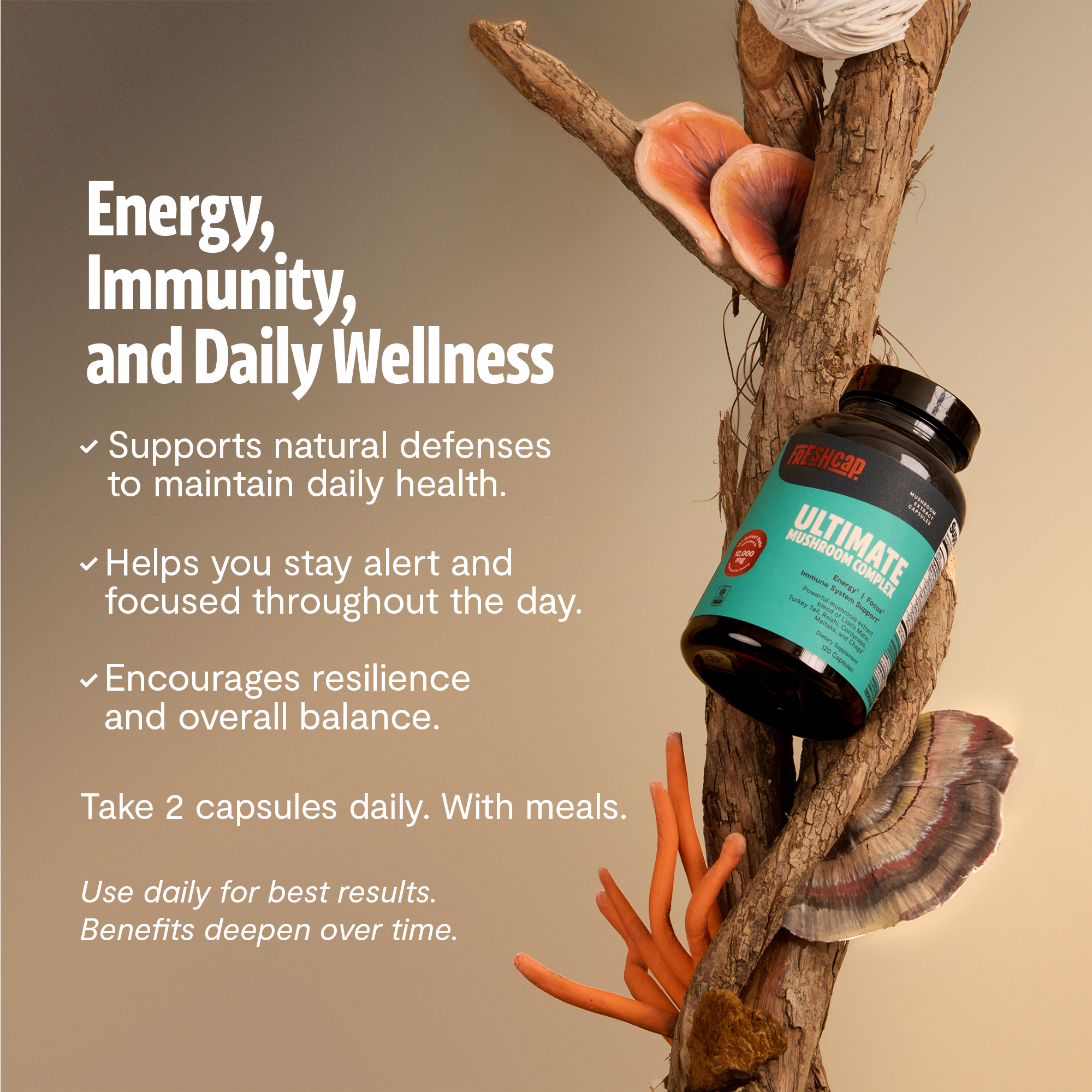 Ultimate Mushroom Complex Capsules